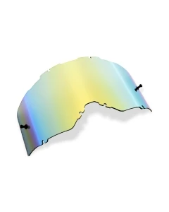SZYBA DO GOGLI FOX MX24 AIRSPACE/MAIN INJ LENS-MIRROR GOLD OS