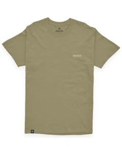 T-SHIRT BROGER MOTO CHILL CLUB OLIVE L