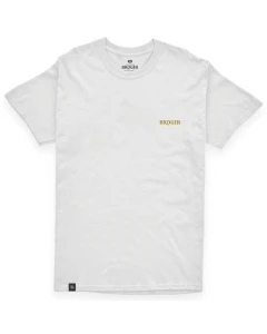 T-SHIRT BROGER MOTO CHILL CLUB WHITE XXL