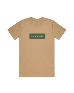 T-SHIRT CERVELO BOXBOX CAMEL L