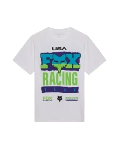 T-SHIRT FOX HARDCORE 195 ORIGINAL WHITE XL