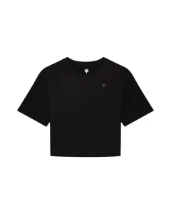 T-SHIRT FOX LADY FORUMS TECH BLACK L