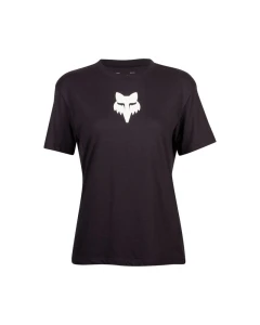 T-SHIRT FOX LADY HEAD BLACK L