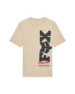 T-SHIRT JUNIOR FOX CHECKER TAN YL