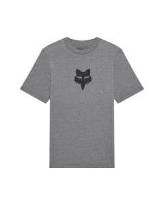 T-SHIRT JUNIOR FOX HEAD HEATHER DARK GREY YXL