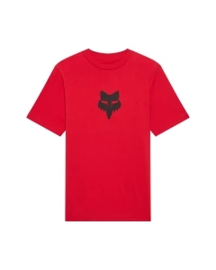 T-SHIRT JUNIOR FOX HEAD TIBETAN RED YL