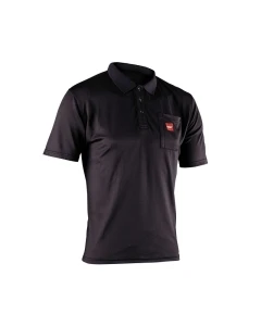 T-SHIRT LEATT POLO TEAM BLACK M