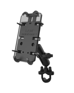 Uchwyt na telefon RAM® Quick-Grip™ XL z podstawą U-Bolt na kierownicę - średni