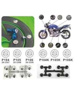 ZAĹšLEPKA MASKUJACA KEITI BLACK 4MM 16 PACK