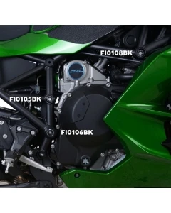 ZAŚLEPKA RAMY RG RACING PRAWA PRZÓD KAWASAKI H2/H2R/H2 SX