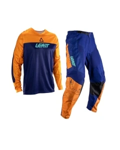 ZESTAW OFFROADOWY (BLUZA I SPODNIE) LEATT JUNIOR RIDE KIT 3.5 V26 ORANGE L/EU140