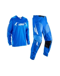 ZESTAW OFFROADOWY (BLUZA I SPODNIE) LEATT RIDE KIT MOTO 3.5 BLUE S/US30/EU48