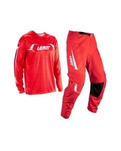 ZESTAW OFFROADOWY (BLUZA I SPODNIE) LEATT RIDE KIT MOTO 3.5 RED XL/US36/EU54