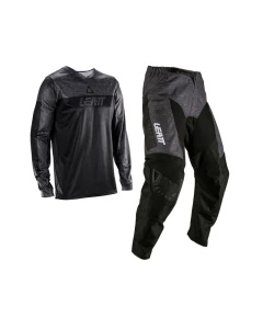 ZESTAW OFFROADOWY (BLUZA I SPODNIE) LEATT RIDE KIT MOTO 3.5 STEALTH BLACK/GREY XL/US36/EU54