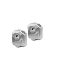 ZESTAW PODWYŻSZAJĄCY KIEROWNICĘ 22MM, PODWYŻSZENIE 30MM, SILVER, SW-MOTECH
