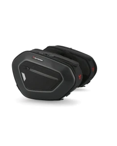 ZESTAW SAKW BOCZNYCH PRO BLAZE H I STELAŻY SW-MOTECH HONDA CB125R (17-) BLACK